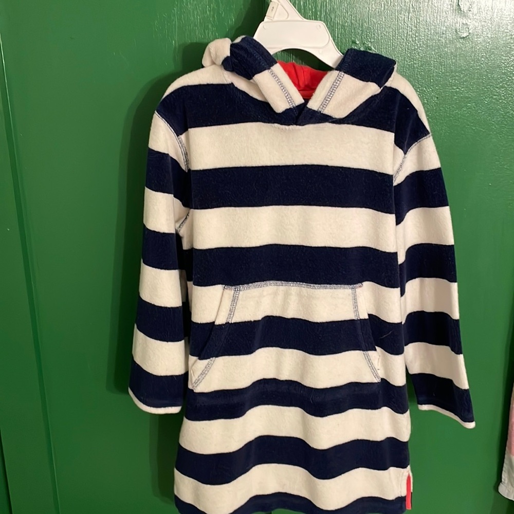 Mini Boden boys toweling cover up